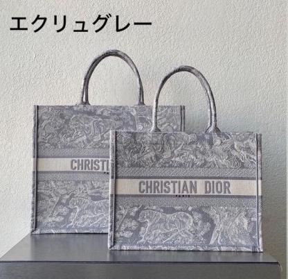 大人気！！【すぐ届く】DIOR ブックトート ミディアム